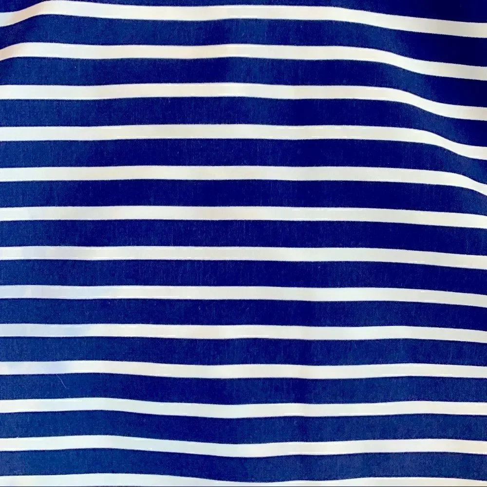 NWOT! Old Navy Blue & White Stipe Mini Dress Women’s Size 0